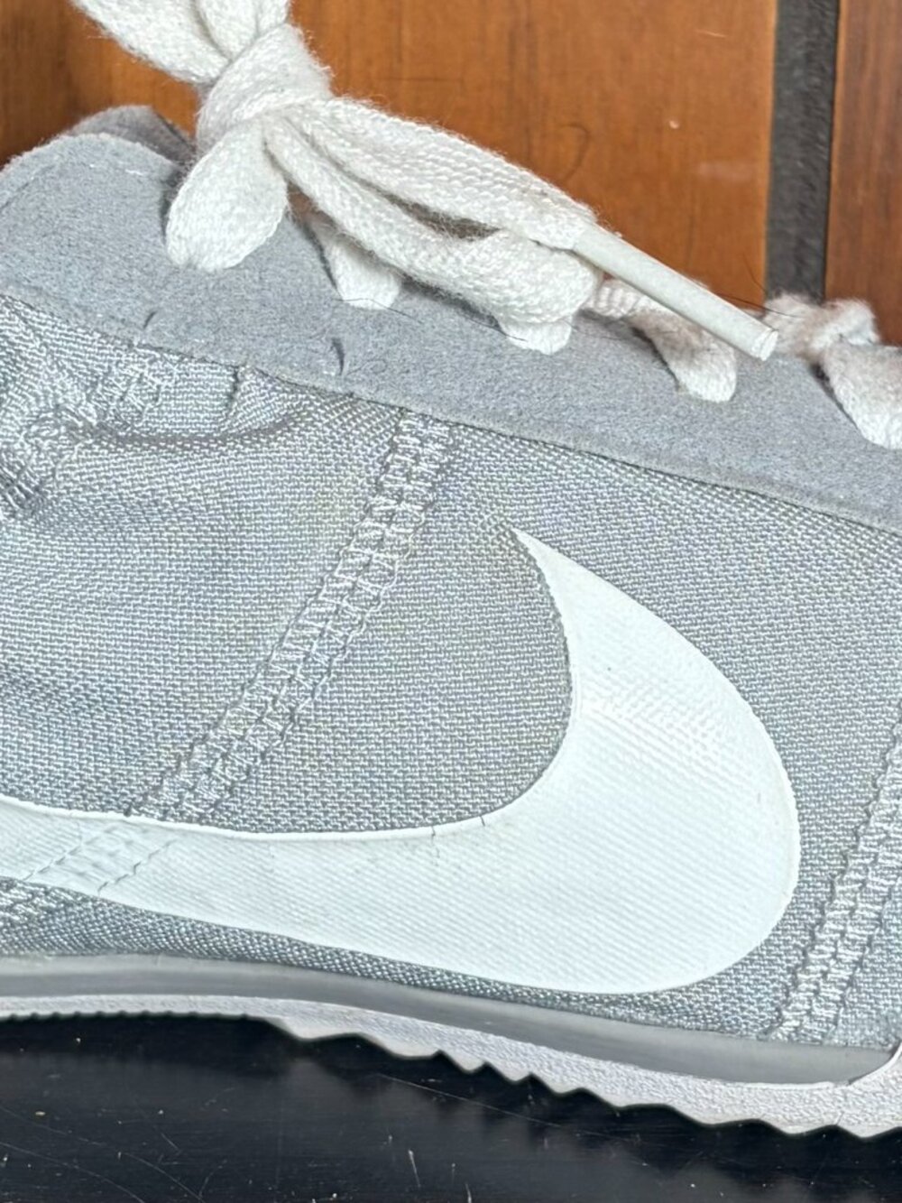 Nike Womens Tenkay Low Medium Grey/White Sz 11 - 429886-200 - Picture 3 of 10
